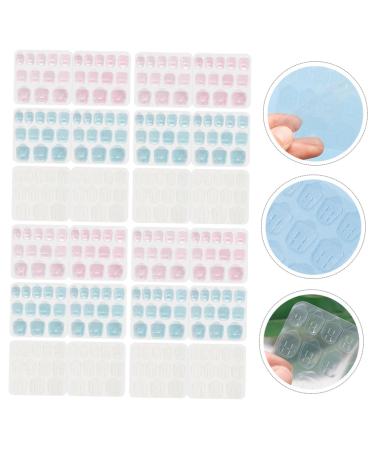 Housoutil 30 Sheets sticker nail press on glue glue nail stickers nail press on stickers press on nail glue Label Adhesive sheet false nail glue nail glue tabs false nails manicure - Buy Online on GoSupps.com