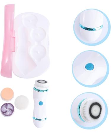 Beavorty Electric Silicone Facial Face Brush Deep Cleansing Electric Facial Cleansing Brush Inductor Face Washing Cleaner Makeup Brush Electric Multi Functional Cleaning Brush 6a - Buy Online on GoSupps.com