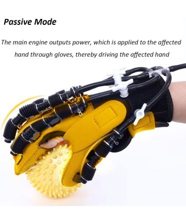 Self-Training Hand Function Rehabilitation Robot Gloves Hemiplegia Stroke Five-Fingers Training Equipment for Hand Dysfunction Patients (Right Hand Medium) - Buy Online on GoSupps.com