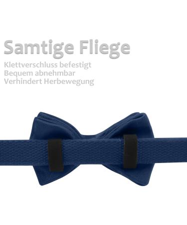 Shop Asvin Velvety Dog Collar - Soft Colorful & Comfortable with Removable Fly for Weddings & Parties | International Shipping - Buy Online on GoSupps.com