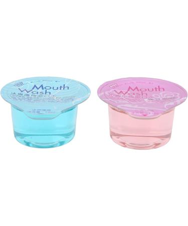 TOUISEDGI Mouthwash Gentle Portable Rose Mint Oral Cleansing Care Mouthwash Fresh Breath Mouthwash for Home Office Travel 13ml x 20pcs - Buy Online on GoSupps.com