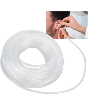 32.8 Ft Universal Transparent PVC Hearing Aid Tubing | 3mm Clear Earmold for Optimal Sound Quality - Buy Online on GoSupps.com
