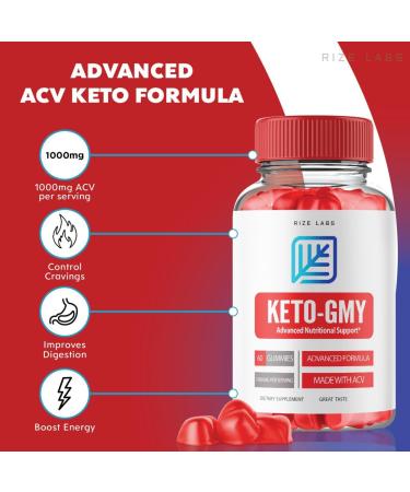 Buy Keto-GMY Gummies for Weight Loss (2 Pack) Vegan ACV Gummy Supplements for Belly Fat Diet Advanced BHB Formula 120 Gummies - Buy Online on GoSupps.com