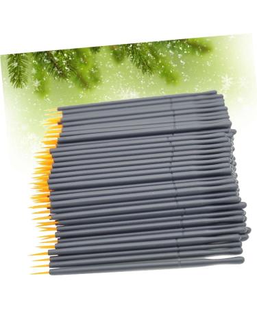 Gogogmee Makeup Lip Gloss 100pcs Eyeshadow Liner Brush White Outfit Disposable Eyeliner Applicator Eye Shadow Brush Soft Head 15cmX10cm Orange - Buy Online on GoSupps.com