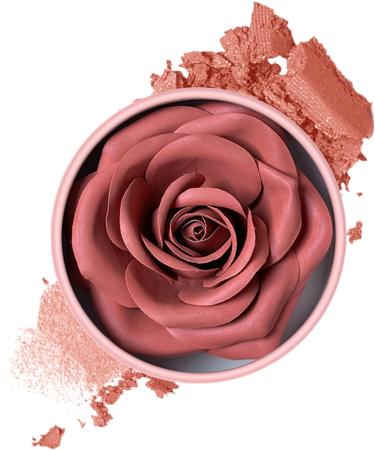  Naqqios Pink blush long lasting powder makeup 3D rose petals long lasting powder blush lightweight and stackable texture for women's cheeks at parties meetings and social events - Buy Online on GoSupps.com