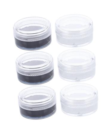 Angoily 6 Pcs Cosmetic Wax Watercolor Paint Face Paint Skin Wax Body Painting Supplies Suite Special Effects 4X4X2CMx3pcs Black Whitex3pcs