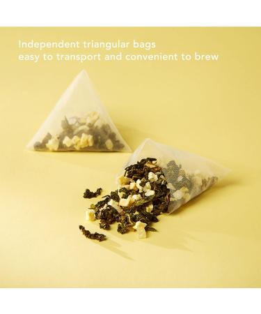 Peach Oolong Tea Bags 22 Count 66g/2.3oz Individual Fruit Tea Bags Fruit Flower Tea Drink for Morning Leisure Time Drinking - Buy Online on GoSupps.com