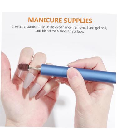 Kisangel 1 Set Nail Sand Ring Cap Electronic Tools Portable Nail Drill Nail Art Accessories Cuticle Clean Nail Drill Bit Ceramic Grinding Head Portable Handpiece File Nail Salon Tool Poland 8x6cm Rosy - Buy Online on GoSupps.com