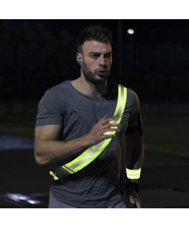 High Visibility Reflector Bands - 7 Piece Set for Jogging Biking Hiking & Motorcycle Safety - Buy Online on GoSupps.com