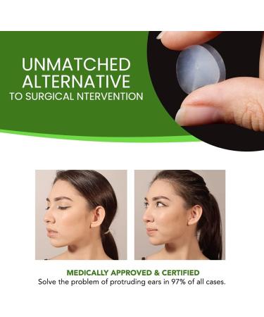 Cosmetic Ear Corrector for Adults | Transparent Silicone Tape for Protruding Ears | 4 Pairs - Non-Surgical Ear Solution - Buy Online on GoSupps.com