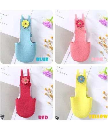 QBLEEV Bird Flight Suit Diaper with Leash - Adjustable Parrot Nappy for Conures, Cockatiel, Macaw, African Grey, Budgie, Parakeet, Cockatoos - Durable Cloth with Lanyard Flightline - S Red - Buy Online on GoSupps.com