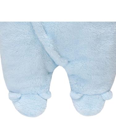 Winter Baby Snowsuit Romper with Hood | Thick Warm Toddler Outerwear Set | Blue | 6-9 Months - Buy Online on GoSupps.com