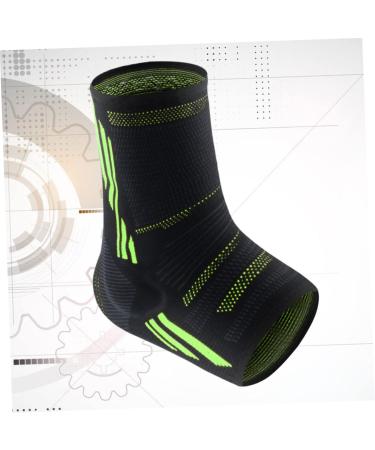 Buy Silicone Ankle Brace - Plantar Support & Warmers for Men | Fitness & Sports Ankle Guard - 1pc Black 24x11cm - Buy Online on GoSupps.com