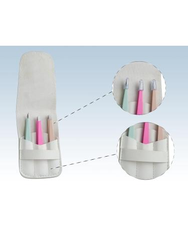 Professional 3-pc Tweezers Set for Eyebrow & Facial Hair Removal - Multicolor - Buy Online on GoSupps.com