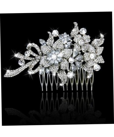 DOITOOL Hair Teasing Comb Diamond Headpiece Flower Hair Accessories Crystal Headpiece Women Hair Comb Rhinestone Headpiece Bowknot Hair Comb Tiara The Flowers Bride South Korea - Buy Online on GoSupps.com