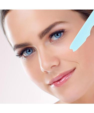 Didiseaon Eyeliner Stencils Silicone Winged Tip Eyeliner Eyebrow Eyelash Contour and Lip Line Aid Mascara Shield Blue - Buy Online on GoSupps.com