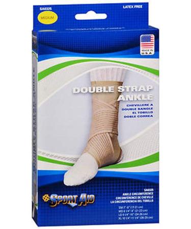 Scott Specialties Double Strap Ankle Support Sport Aid Medium 0.183 Pound