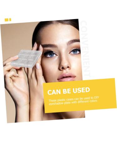 Beavorty 6 Pcs Eye Shadow Box Blush for Cheeks Eyeshadow Case Lip DIY Eyeshadow Sub Plate Makeup Box Cosmetic - Buy Online on GoSupps.com