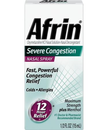 Afrin Severe Congestion Pump 0.5 Oz