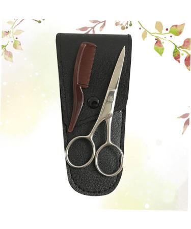 1 Set Mustache Trimming Scissors Eyebrow Cutting Scissors Precise Trimming Scissors Nose Scissors Eyebrow Scissors Eyebrow Scissor Beard Trimming Scissors Beard Beatifufu - Buy Online on GoSupps.com