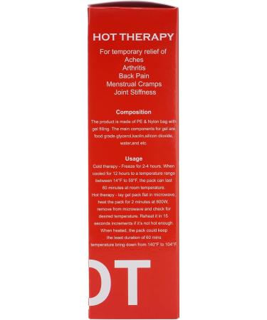 Cold Warm Compress | Reusable Fango Packing Moor Pack | Cotton Cover with Velcro for Waist Back Stomach Shoulders Knees & Joints - Buy Online on GoSupps.com