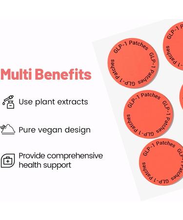 GLP-1 Wellness Patches: Natural Plant Ingredients for Women s Health & Wellness Vegetarian-Friendly Applicable to Various Body Parts 30 Count - Buy Online on GoSupps.com