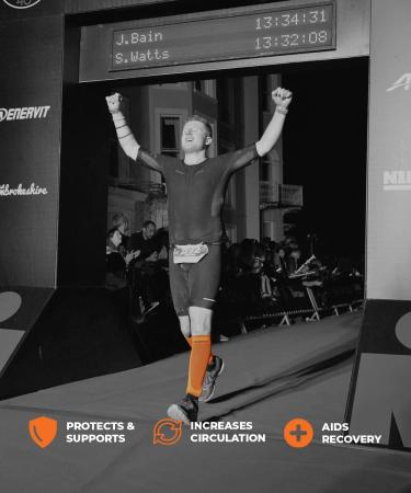 Bearhug Bamboo Calf Compression Sleeve - Shin Splints Support for Men and Women - XXL Twin Size - Buy Online on GoSupps.com