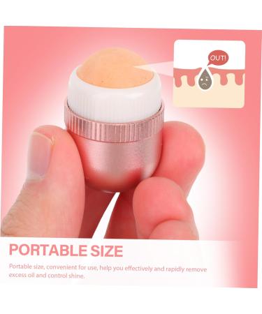 DOITOOL Oil Absorbing Roller Volcanic Rock Oil Absorber Facial Roller Facial Massager Cleaning Roller Oil Absorption - Buy Online on GoSupps.com