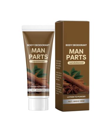 Generisch Antiperspirant for Men Anti-Sweat and Odour Proof 60g Anti-Odor Cream with Daily Care for Sports Travel