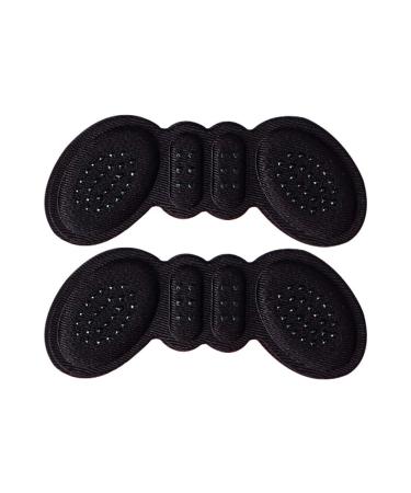Gel Heel Cushion Inserts High Heel Shoe Pads Heel Grip Liner Insert (Black 6mm) Black 6mm