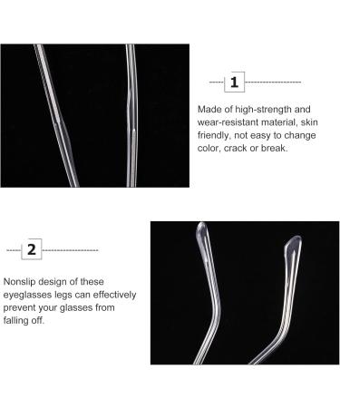 Iplusmile Universal Metal Glasses Replacement Brackets - Bone Glasses Replacement for Sunglasses (1 Pair) - Buy Online on GoSupps.com