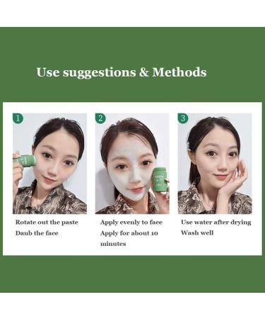 Guillala Green Tea Purifying Clay Stick Mask - Deep Cleansing Oil Control Anti-Acne Reduces Pores | Buy Online - Buy Online on GoSupps.com