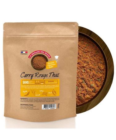 The Spice Brigade - Red Thai Curry powder - SPICY - 250g - Made in France