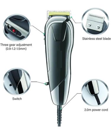 Professional Hair Clippers for Men - VGR-127 Corded Razors & Beard Trimmer | Grooming Kit for Family Use - Buy Online on GoSupps.com
