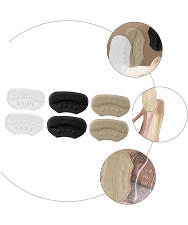 FRCOLOR 3 Pairs High Heel Stickers & Liners - Wear-Resistant Self-Adhesive Travel Comb Heel Grips for Comfortable Walking - Buy Online on GoSupps.com