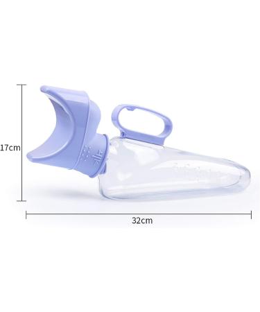 Men Urinal Portable Urinals for Men 1000ML Urinal Spill Proof Reusable Pee Male Urine Collector Patient Incontinence Camping Toilet Funnel Pot Convenient and Practical Urinal - Buy Online on GoSupps.com