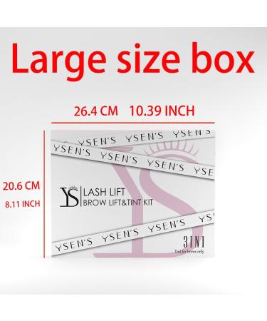 Ysens Eyelash Lifting & Brow Lamination Set - Professional Home Kit Lasts 6-8 Weeks Perfect Gift Box - Buy Online on GoSupps.com