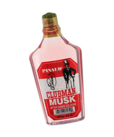 Clubman Pinaud Musk After Shave Cologne, 6 oz