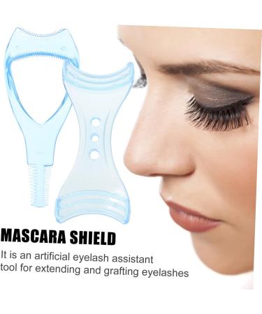 FOMIYES 12pcs Facial Makeup Tool Mascara Guard Eyelash Comb Guide Mascara Tool Guard Eye Brow Comb Pp - Buy Online on GoSupps.com