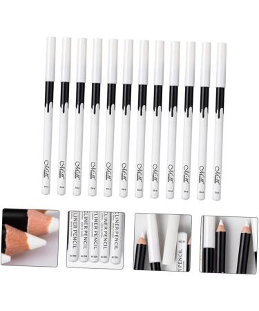 KALLORY 24 Pcs Lying Silkworm Eyeliner Eye Shadow Pencil Eye Cosmetics Waterproof Eyeliner Pencils Whitening 1 count (Pack of 1) Whitex2pcs - Buy Online on GoSupps.com