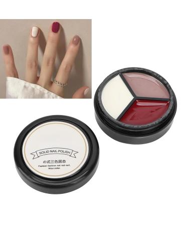 Nail Art Gel - 3 Color Solid Cream Polish for DIY Designs | International Shipping - Buy Online on GoSupps.com