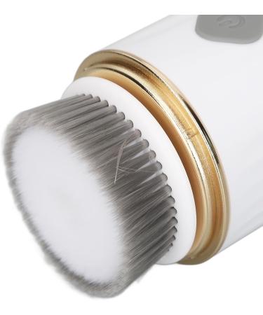 Electric Face Scrubber with 2 Interchangeable Brush Heads Rotating Function for Deep Cleansing Waterproof Design - IPX7 - USB Charging Rechargeable Facial Exfoliation Device - Buy Online on GoSupps.com