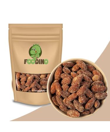 Smoke tonsils roasted and salted with skin crispy with smoke aroma Whole almond kernels 1kg - 5kg smoke almonds re -lockable Premium quality foodino (1kg) smoke aroma 1kg
