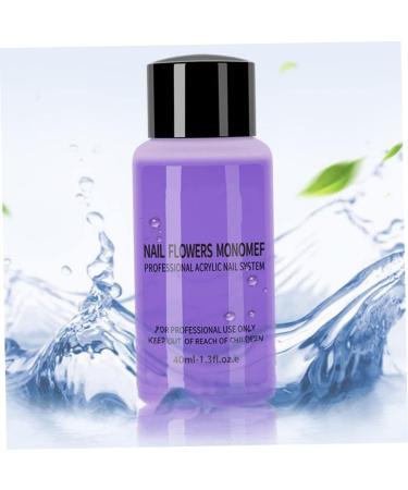 Acrylic Liquid Monomer Acrylic Nail Liquid Monomer Acrylic Liquid Non-Yellowing Manicure Crystal Powder Carving Fluid 40ml - Buy Online on GoSupps.com
