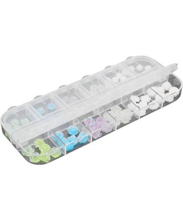 3D Cute Flower Nail Charms Nail Glitter Charm Rhinestones Ornaments Nail Art Decorations Glitter Accessories for DIY Craft Nail Art Design Manicure Decor - Buy Online on GoSupps.com