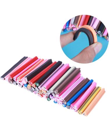 Mipcase 50pcs Nail Art Sticks Self Made Scrapbook Book Material Cane Applicator Brush Customizable Scalp Massager Comb Horn Scrapbooking Spray Talcum Scatchbook 3d Cell Phone Accessories medium As Shown - Buy Online on GoSupps.com