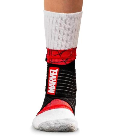 Marvel Spider-Man Kids Figure-8 Ankle Support Brace - XX-Small - For Youth Sports & Ankle Injuries - Buy Online on GoSupps.com