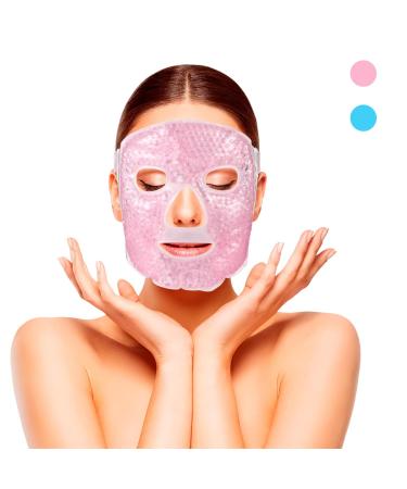 2pcs Cold Face Eye Mask Ice Pack - Skin Care Self Care Beauty - Buy Online on GoSupps.com