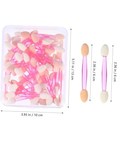Angoily 100pcs Double Ended Eyeshadow Brush Disposable Sponge Brush - Buy Online on GoSupps.com