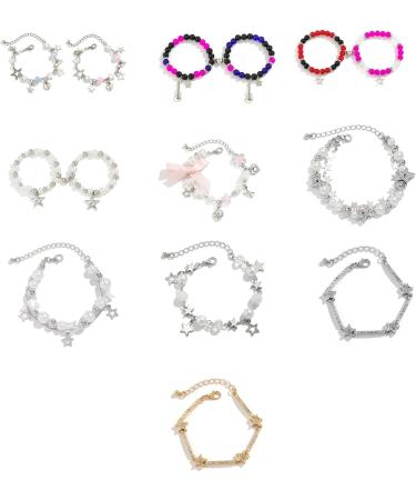 OralGos Fashion Star Pendant Bracelet | Elegant Charm Bracelet for Any Occasion | International Shipping Available - Buy Online on GoSupps.com